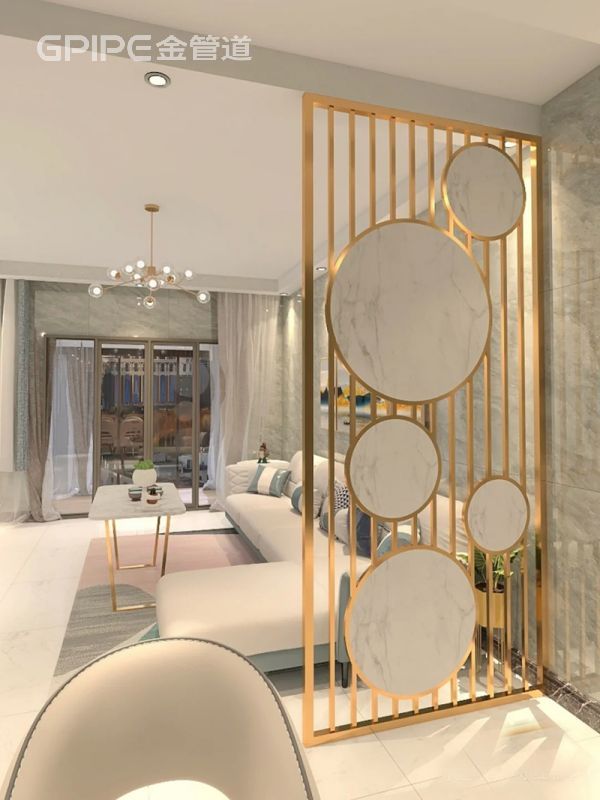 異形不銹鋼屏風